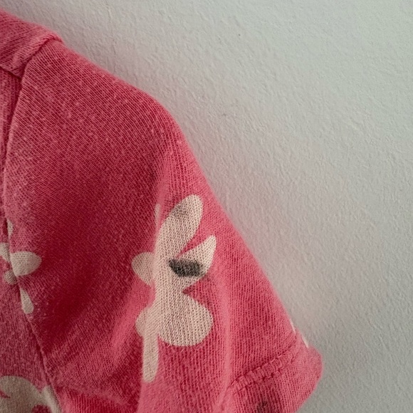 Old Navy Pink Daisy Kids Tee - Picture 4 of 4